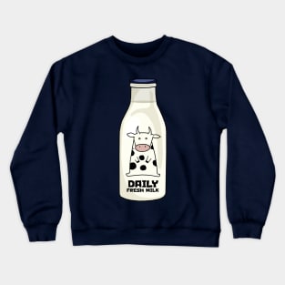 Daily Fresh Milk Crewneck Sweatshirt